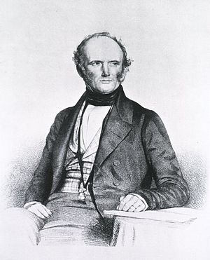 Portrait of Sir Charles Lyell (1797—1875).